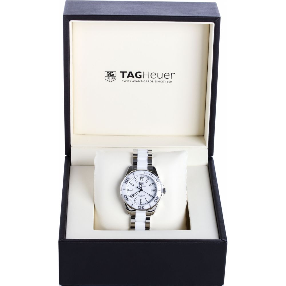  Shop Authentic Tag Heuer Aquaracer White Dial Watch for Women - WAY131B.BA0914 - Luxxuri