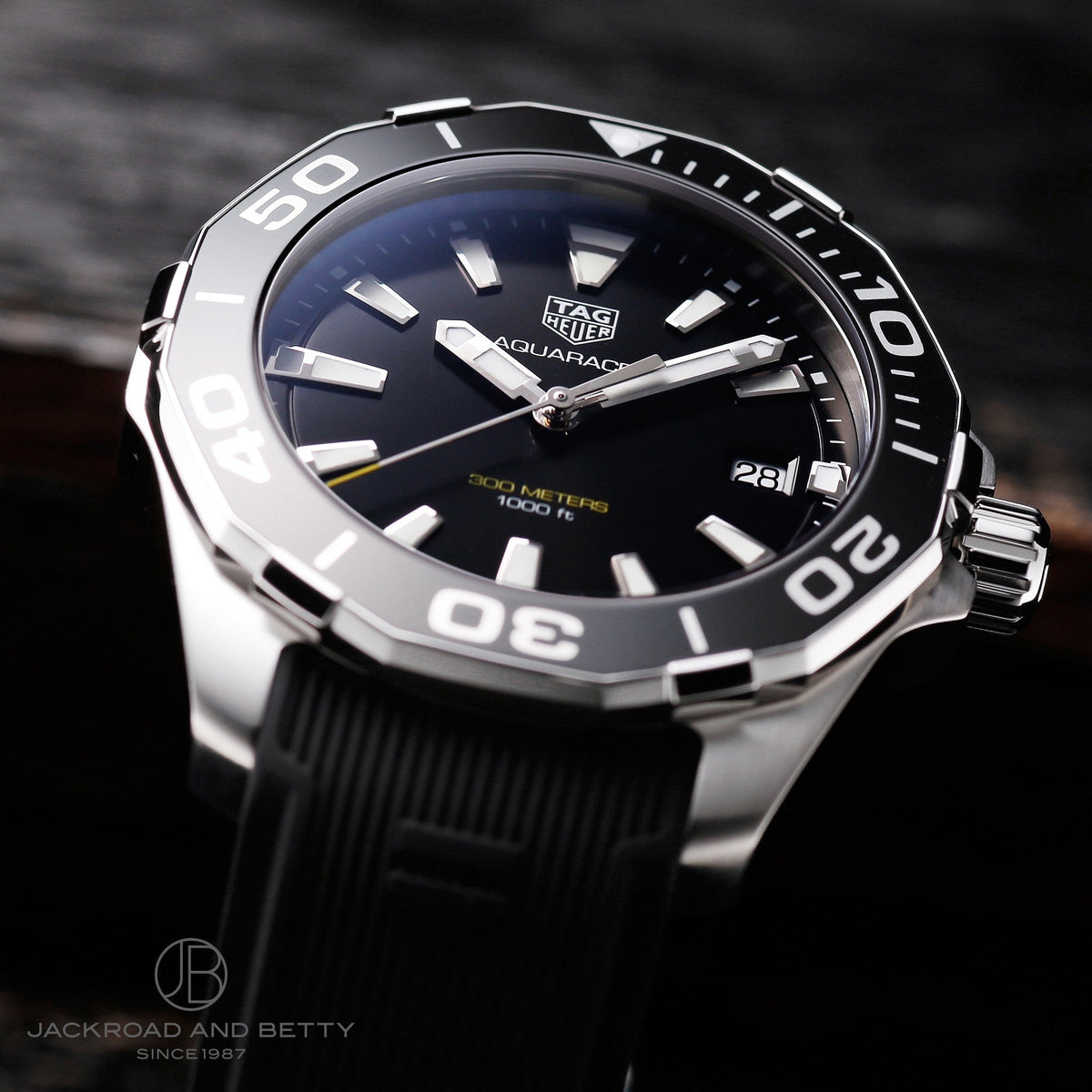  Shop Authentic Tag Heuer Aquaracer Black Dial Watch for Men - WAY111A.FT6151 - Luxxuri
