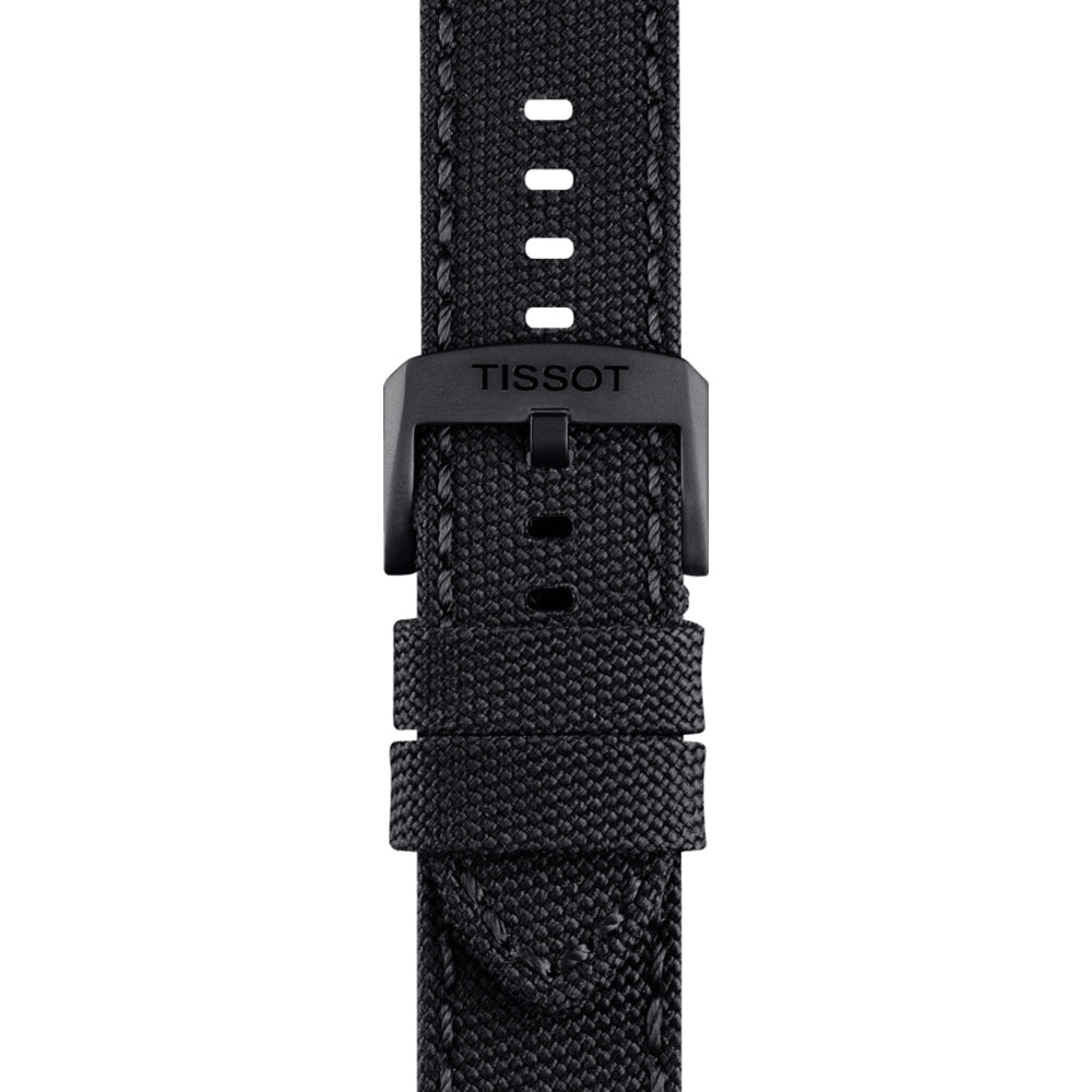  Shop Authentic Tissot Chrono XL Quartz Black Dial Black Nylon Strap Watch For Men - T116.617.37.051.00 - Luxxuri