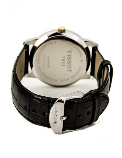  Shop Authentic Tissot T Classic Dream Black Dial Black Leather Strap Watch for Men - T033.410.26.053.01 - Luxxuri