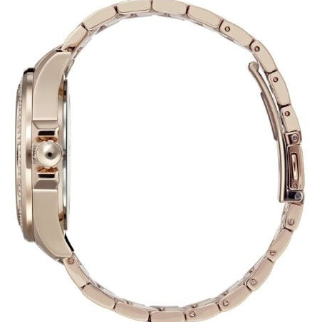 Hugo Boss Premiere Rose Gold Dial Rose Gold Steel Strap Watch for Women - 1502443