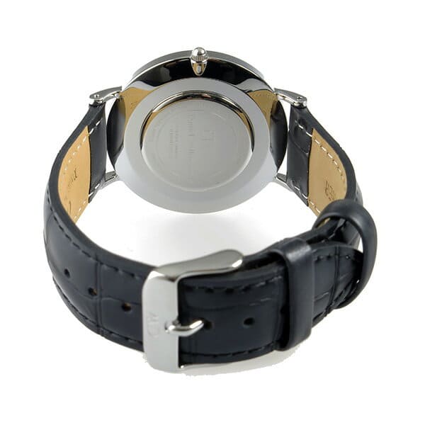  Shop Authentic Daniel Wellington Classic Reading White Dial Black Leather Strap Watch For Women - DW00100058 - Luxxuri