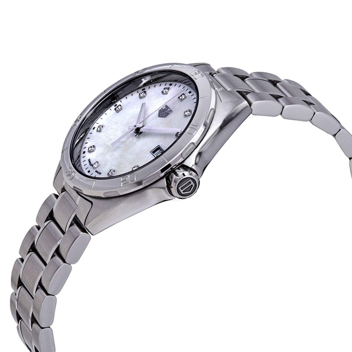  Shop Authentic Tag Heuer Formula 1 Diamonds Mother of Pearl White Dial Watch for Women - WBJ1319.BA0666 - Luxxuri
